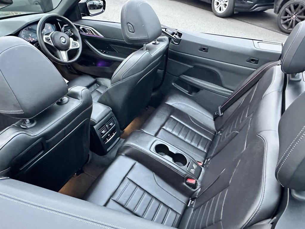 USED 2021 21 BMW 4 SERIES 2.0 420d MHT M Sport Convertible 2dr Diesel Hybrid Auto Euro 6 (s/s) (190 ps) 