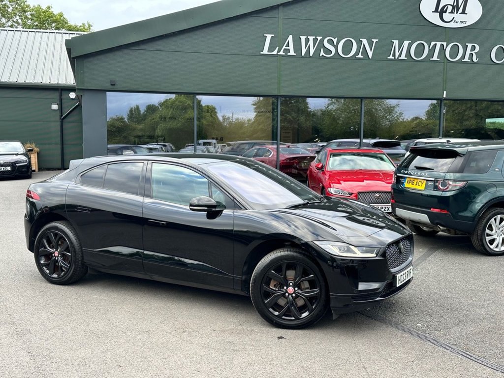 USED 2023 23 JAGUAR I-PACE 400 90kWh Black SUV 5dr Electric Auto 4WD (400 ps) 