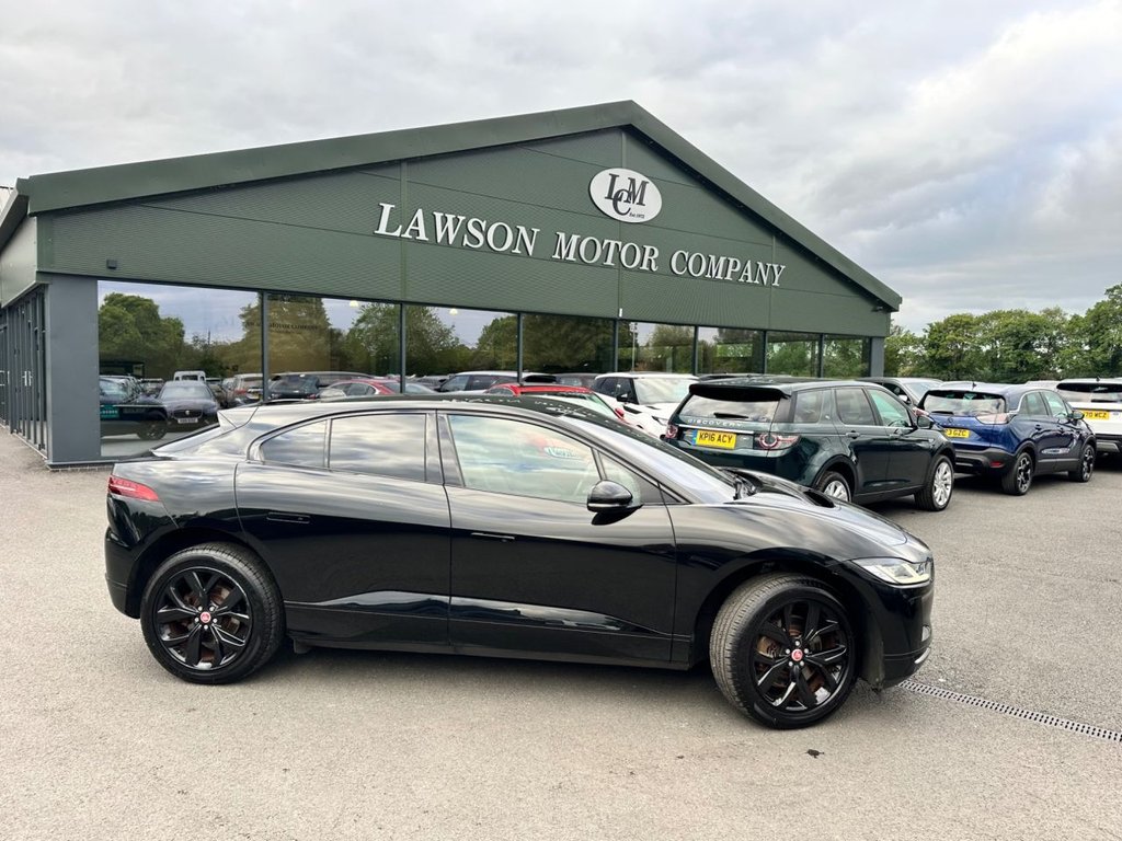 USED 2023 23 JAGUAR I-PACE 400 90kWh Black SUV 5dr Electric Auto 4WD (400 ps) 
