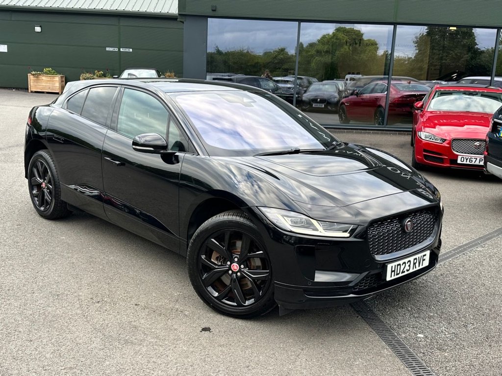 USED 2023 23 JAGUAR I-PACE 400 90kWh Black SUV 5dr Electric Auto 4WD (400 ps) 