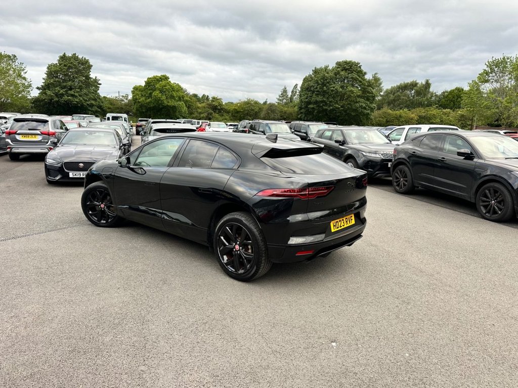 USED 2023 23 JAGUAR I-PACE 400 90kWh Black SUV 5dr Electric Auto 4WD (400 ps) 