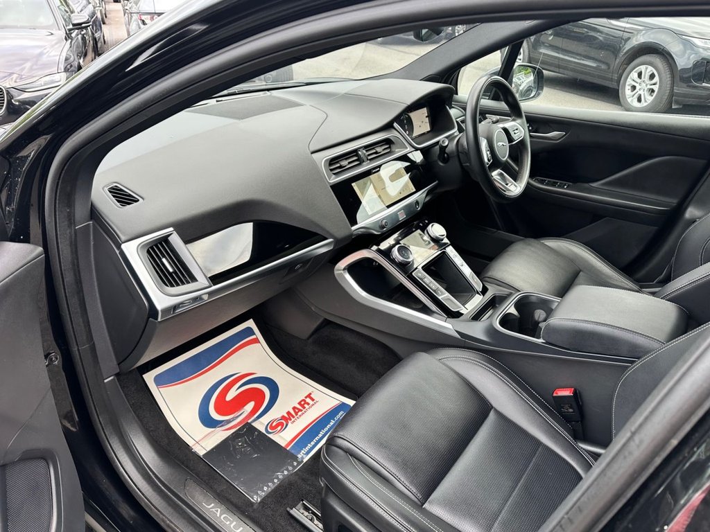 USED 2023 23 JAGUAR I-PACE 400 90kWh Black SUV 5dr Electric Auto 4WD (400 ps) 