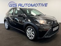 USED 2023 23 TOYOTA AYGO X 1.0 VVT-i PURE X-SHIFT AUTO FIVE DOOR 72 BHP + APPLE PLAY + REAR CAMERA SIX MONTH WARRANTY JULY 2027 MOT