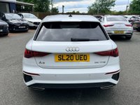 USED 2020 20 AUDI A3 SPORTBACK 1.5 TFSI 35 S-LINE FIVE DOOR 150 BHP + SAT NAV + HEATED LEATHER + B&O 