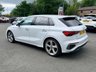 USED 2020 20 AUDI A3 SPORTBACK 1.5 TFSI 35 S-LINE FIVE DOOR 150 BHP + SAT NAV + HEATED LEATHER + B&O 