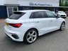 USED 2020 20 AUDI A3 SPORTBACK 1.5 TFSI 35 S-LINE FIVE DOOR 150 BHP + SAT NAV + HEATED LEATHER + B&O 