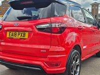 USED 2018 18 FORD ECOSPORT 1.0T EcoBoost ST-Line SUV 5dr Petrol Manual Euro 6 (s/s) (140 ps) 6 months warranty, &pound;1000 per claim