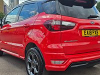 USED 2018 18 FORD ECOSPORT 1.0T EcoBoost ST-Line SUV 5dr Petrol Manual Euro 6 (s/s) (140 ps) 6 months warranty, &pound;1000 per claim