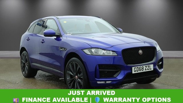 2018 68 JAGUAR F-PACE 2.0 D240 R-Sport SUV 5dr Diesel Auto AWD Euro 6 (s/s) (240 ps) 