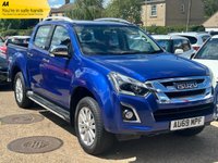 USED 2019 69 ISUZU D-MAX 1.9 TD Utah Pickup Double Cab 4dr Diesel Auto 4WD Euro 6 (164 ps) 95026 miles f,s,h