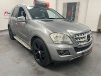 USED 2010 60 MERCEDES-BENZ M-CLASS 3.0 ML300 CDI V6 BlueEfficiency Sport SUV 5dr Diesel G-Tronic 4WD Euro 5 (204 ps) 12 MONTH MOT   &  12 WARRANTY