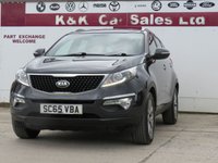 USED 2016 65 KIA SPORTAGE 1.7 CRDi EcoDynamics Axis Edition SUV 5dr Diesel Manual 2WD Euro 6 (s/s) (114 bhp) 