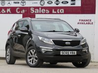 USED 2016 65 KIA SPORTAGE 1.7 CRDi EcoDynamics Axis Edition SUV 5dr Diesel Manual 2WD Euro 6 (s/s) (114 bhp) 