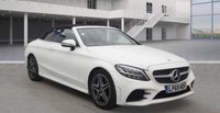 USED 2019 69 MERCEDES-BENZ C-CLASS 2.0 C300d AMG Line Cabriolet 2dr Diesel G-Tronic+ Euro 6 (s/s) (245 ps) Buy Online. Nationwide Delivery. Click  Collect  Finance available (subject to status)