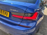 USED 2019 69 BMW 3 SERIES 2.0 330e 12kWh M Sport Saloon 4dr Petrol Plug-in Hybrid Auto Euro 6 (s/s) (292 ps) OYSTER LEATHER HEATED SPORT SEATS