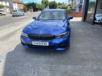 USED 2019 69 BMW 3 SERIES 2.0 330e 12kWh M Sport Saloon 4dr Petrol Plug-in Hybrid Auto Euro 6 (s/s) (292 ps) OYSTER LEATHER HEATED SPORT SEATS