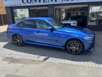 USED 2019 69 BMW 3 SERIES 2.0 330e 12kWh M Sport Saloon 4dr Petrol Plug-in Hybrid Auto Euro 6 (s/s) (292 ps) OYSTER LEATHER HEATED SPORT SEATS