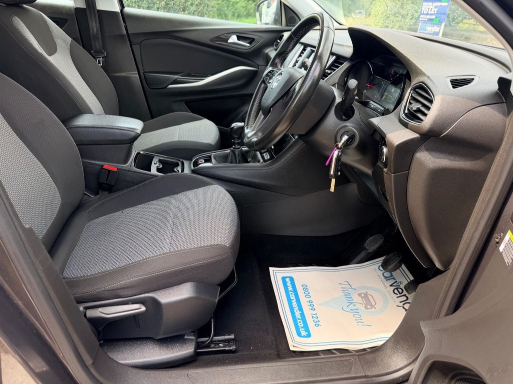 USED 2020 20 VAUXHALL GRANDLAND X 1.2 Turbo GPF SE SUV 5dr Petrol Manual Euro 6 (s/s) (130 ps) 4 Services|F/R Sensors|Apple CarPlay/Android Auto|Cruise|Lane Departure|