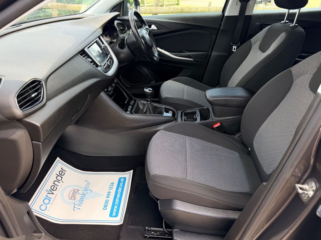 USED 2020 20 VAUXHALL GRANDLAND X 1.2 Turbo GPF SE SUV 5dr Petrol Manual Euro 6 (s/s) (130 ps) 4 Services|F/R Sensors|Apple CarPlay/Android Auto|Cruise|Lane Departure|