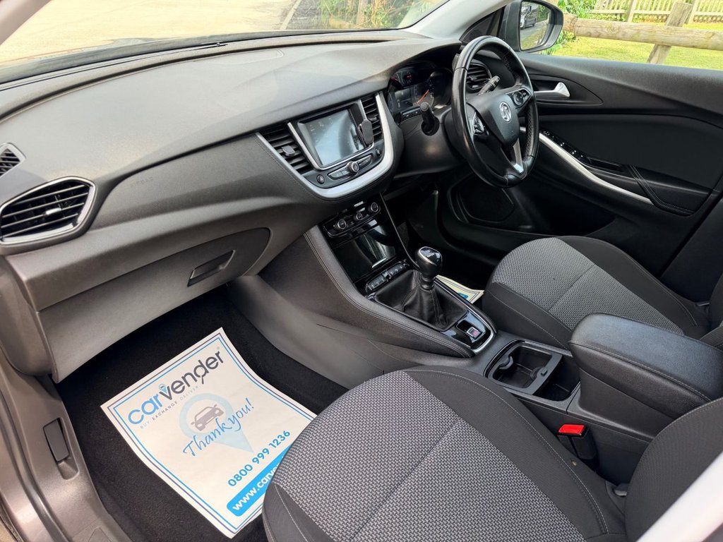USED 2020 20 VAUXHALL GRANDLAND X 1.2 Turbo GPF SE SUV 5dr Petrol Manual Euro 6 (s/s) (130 ps) 4 Services|F/R Sensors|Apple CarPlay/Android Auto|Cruise|Lane Departure|