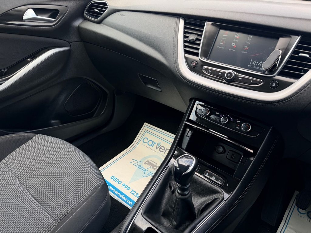 USED 2020 20 VAUXHALL GRANDLAND X 1.2 Turbo GPF SE SUV 5dr Petrol Manual Euro 6 (s/s) (130 ps) 4 Services|F/R Sensors|Apple CarPlay/Android Auto|Cruise|Lane Departure|