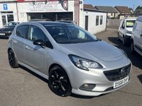 USED 2018 68 VAUXHALL CORSA 1.4i ecoTEC SRi VX Line Nav Black Hatchback 5dr Petrol Manual Euro 6 (90 ps) 