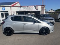 USED 2018 68 VAUXHALL CORSA 1.4i ecoTEC SRi VX Line Nav Black Hatchback 5dr Petrol Manual Euro 6 (90 ps) 