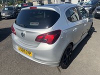 USED 2018 68 VAUXHALL CORSA 1.4i ecoTEC SRi VX Line Nav Black Hatchback 5dr Petrol Manual Euro 6 (90 ps) 