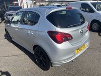 USED 2018 68 VAUXHALL CORSA 1.4i ecoTEC SRi VX Line Nav Black Hatchback 5dr Petrol Manual Euro 6 (90 ps) 