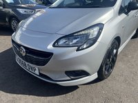 USED 2018 68 VAUXHALL CORSA 1.4i ecoTEC SRi VX Line Nav Black Hatchback 5dr Petrol Manual Euro 6 (90 ps) 