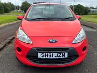 USED 2012 61 FORD KA 1.2 Edge Hatchback 3dr Petrol Manual Euro 5 (s/s) (69 ps) 1 Owner - &pound;35 Tax - F/S/H - LEZ