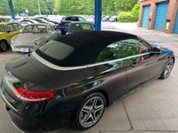 USED 2019 19 MERCEDES-BENZ C-CLASS 1.5 C200 MHEV AMG Line Cabriolet 2dr Petrol G-Tronic+ Euro 6 (s/s) (198 ps) CRUISE-REVERSING CAMERA-2XKEYS
