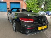 USED 2019 19 MERCEDES-BENZ C-CLASS 1.5 C200 MHEV AMG Line Cabriolet 2dr Petrol G-Tronic+ Euro 6 (s/s) (198 ps) CRUISE-REVERSING CAMERA-2XKEYS