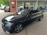 USED 2019 19 MERCEDES-BENZ C-CLASS 1.5 C200 MHEV AMG Line Cabriolet 2dr Petrol G-Tronic+ Euro 6 (s/s) (198 ps) CRUISE-REVERSING CAMERA-2XKEYS