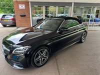 USED 2019 19 MERCEDES-BENZ C-CLASS 1.5 C200 MHEV AMG Line Cabriolet 2dr Petrol G-Tronic+ Euro 6 (s/s) (198 ps) CRUISE-REVERSING CAMERA-2XKEYS
