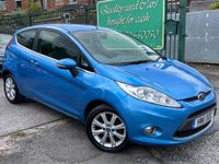 USED 2011 11 FORD FIESTA 1.25 Zetec 3dr 12 MONTHS MOT JUST SERVICED
