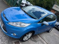 USED 2011 11 FORD FIESTA 1.25 Zetec 3dr 12 MONTHS MOT JUST SERVICED