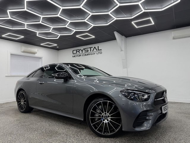 View our Mercedes-Benz E-Class 2.9 E400d AMG Line Night Edition (Premium Plus) Coupe 2dr Diesel G-Tronic+ 4MATIC Euro 6 (s/s) (330 ps)