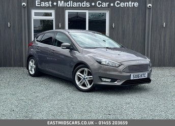 2016 FORD FOCUS 1.0T EcoBoost Titanium Hatchback 5dr Petrol Manual Euro 6 (s/s) (125 ps) &pound;3995.00