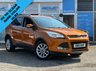 USED 2015 15 FORD KUGA 2.0 TDCi Titanium SUV 5dr Diesel Manual 2WD Euro 6 (s/s) (150 ps) Finished in TIGER EYE  with PART LEATHER Trim. CLEARANCE TERMS AND CONDITIONS APPLY, MAY REQUIRE SOME COSMETIC AND MECHANICAL ATTENTION. PLEASE RING FOR DETAILS. Features included Sat Nav, Heated Leather, Rear View Camera, Auto Parking, Alloys, DAB Radio, and more. Serviced at 8841 miles, 24323 miles, 36564 miles, 53922 miles, 69230 miles, 81832 miles, 94558 miles, 106903 miles, 116304 miles and at 128865 miles.