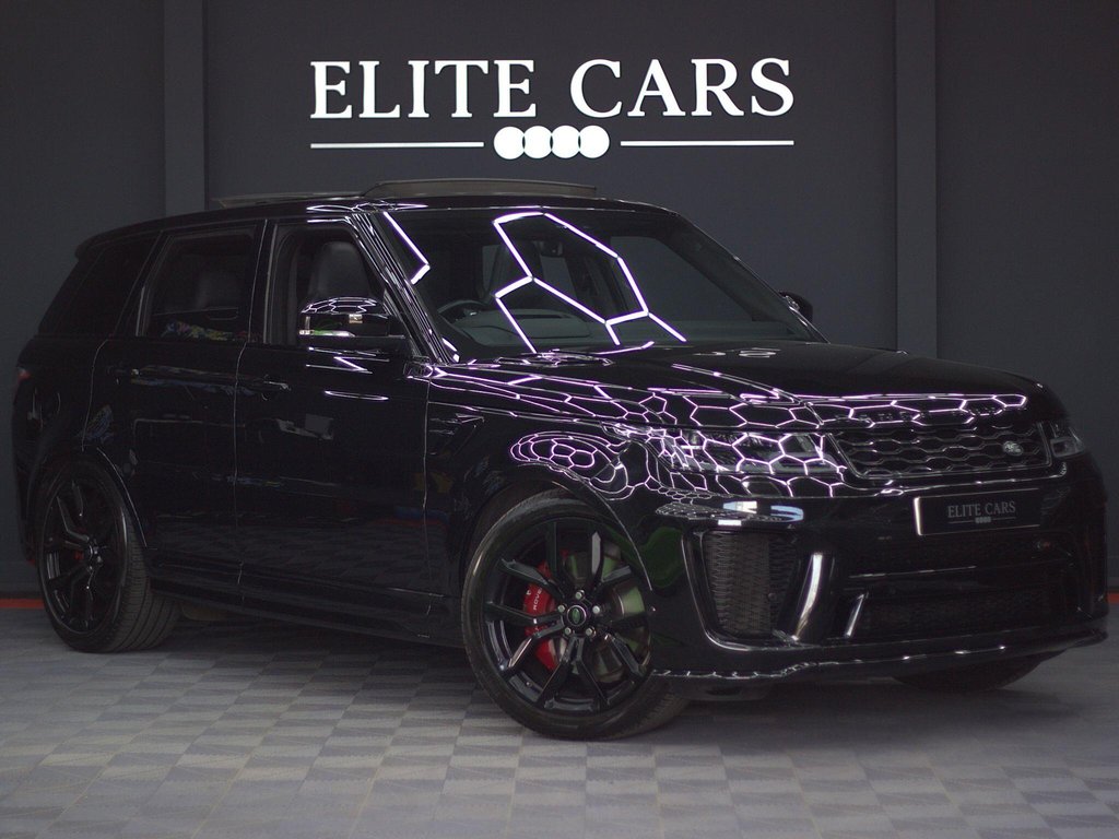 USED 2021 21 LAND ROVER RANGE ROVER SPORT 5.0 P575 V8 SVR Auto 4WD Euro 6 (s/s) 5dr EXHAUST|PANROOF|HUD|SOFT CLOSE