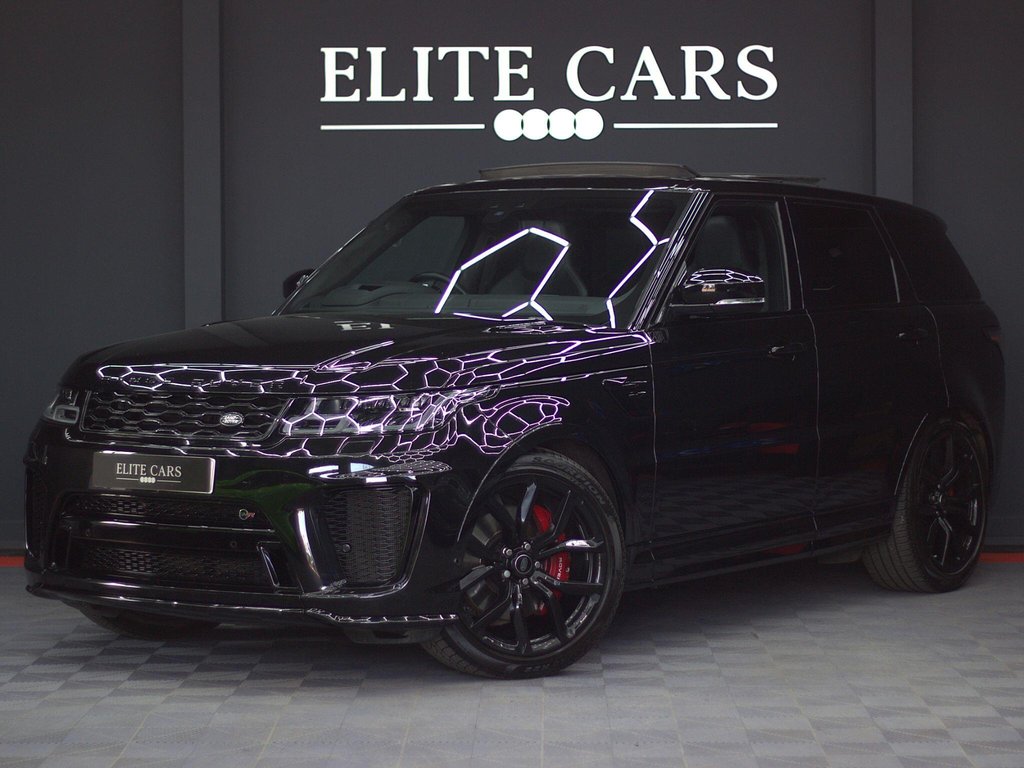 USED 2021 21 LAND ROVER RANGE ROVER SPORT 5.0 P575 V8 SVR Auto 4WD Euro 6 (s/s) 5dr EXHAUST|PANROOF|HUD|SOFT CLOSE