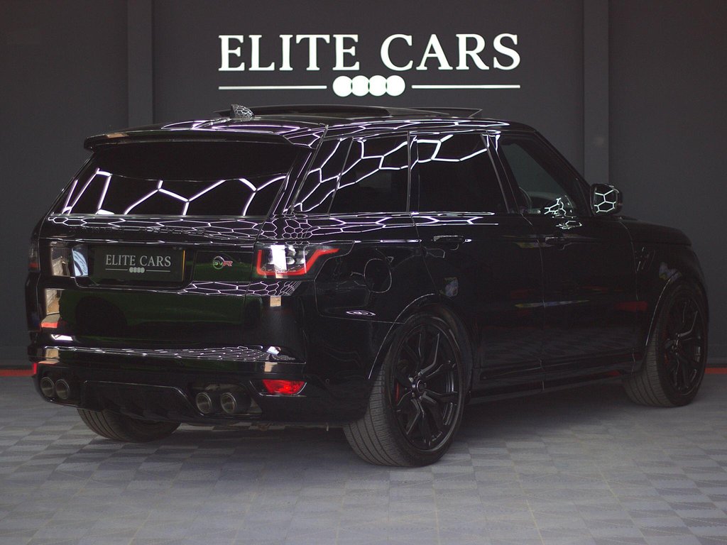 USED 2021 21 LAND ROVER RANGE ROVER SPORT 5.0 P575 V8 SVR Auto 4WD Euro 6 (s/s) 5dr EXHAUST|PANROOF|HUD|SOFT CLOSE