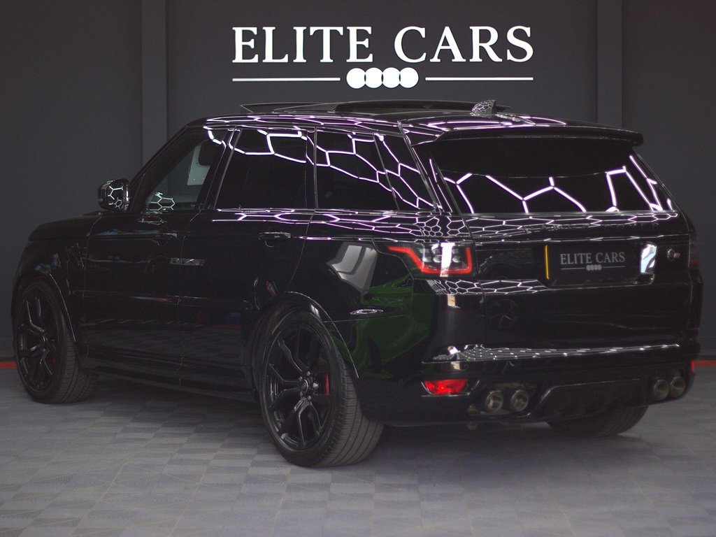 USED 2021 21 LAND ROVER RANGE ROVER SPORT 5.0 P575 V8 SVR Auto 4WD Euro 6 (s/s) 5dr EXHAUST|PANROOF|HUD|SOFT CLOSE