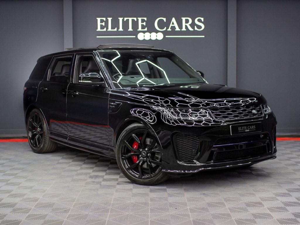 USED 2021 21 LAND ROVER RANGE ROVER SPORT 5.0 P575 V8 SVR Auto 4WD Euro 6 (s/s) 5dr EXHAUST|PANROOF|HUD|SOFT CLOSE