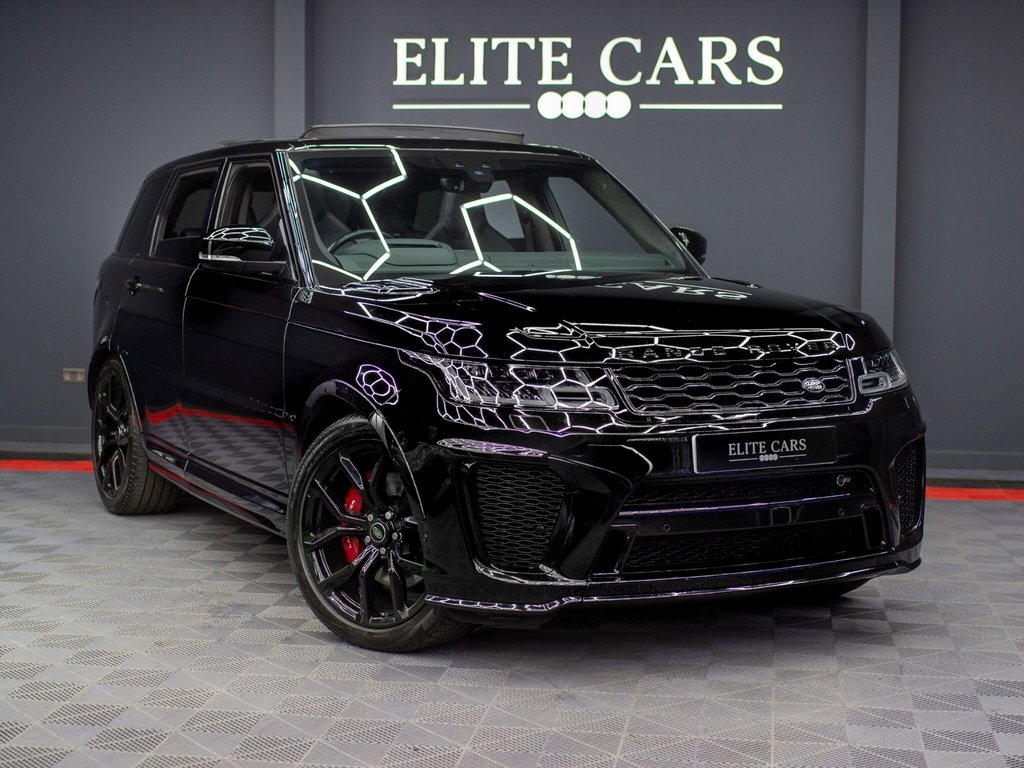 USED 2021 21 LAND ROVER RANGE ROVER SPORT 5.0 P575 V8 SVR Auto 4WD Euro 6 (s/s) 5dr EXHAUST|PANROOF|HUD|SOFT CLOSE