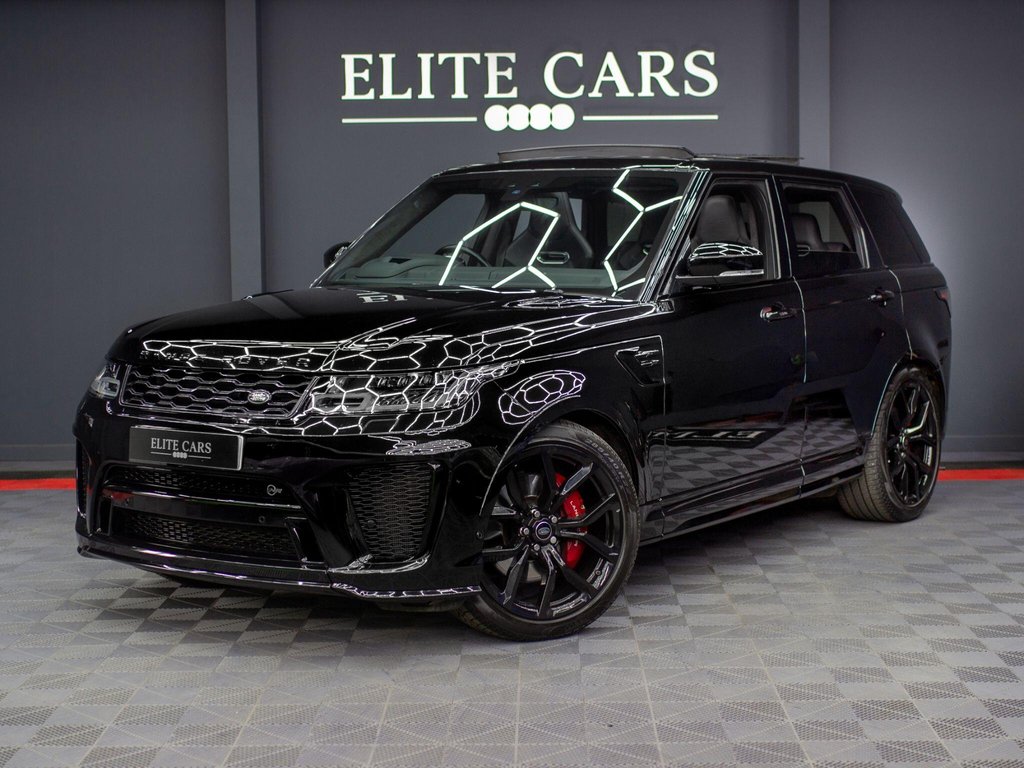 USED 2021 21 LAND ROVER RANGE ROVER SPORT 5.0 P575 V8 SVR Auto 4WD Euro 6 (s/s) 5dr EXHAUST|PANROOF|HUD|SOFT CLOSE