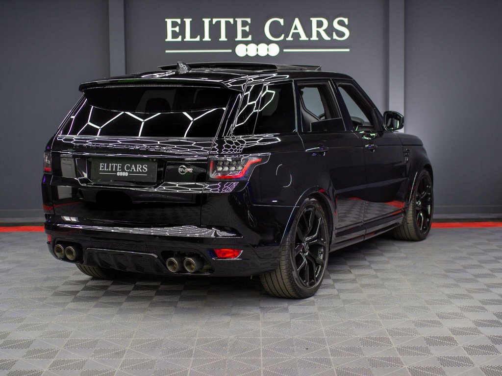 USED 2021 21 LAND ROVER RANGE ROVER SPORT 5.0 P575 V8 SVR Auto 4WD Euro 6 (s/s) 5dr EXHAUST|PANROOF|HUD|SOFT CLOSE