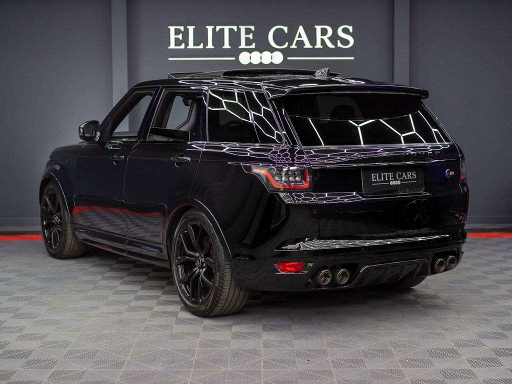 USED 2021 21 LAND ROVER RANGE ROVER SPORT 5.0 P575 V8 SVR Auto 4WD Euro 6 (s/s) 5dr EXHAUST|PANROOF|HUD|SOFT CLOSE