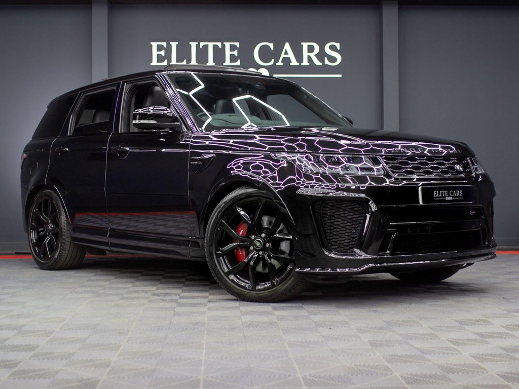 USED 2021 21 LAND ROVER RANGE ROVER SPORT 5.0 P575 V8 SVR Auto 4WD Euro 6 (s/s) 5dr EXHAUST|PANROOF|HUD|SOFT CLOSE